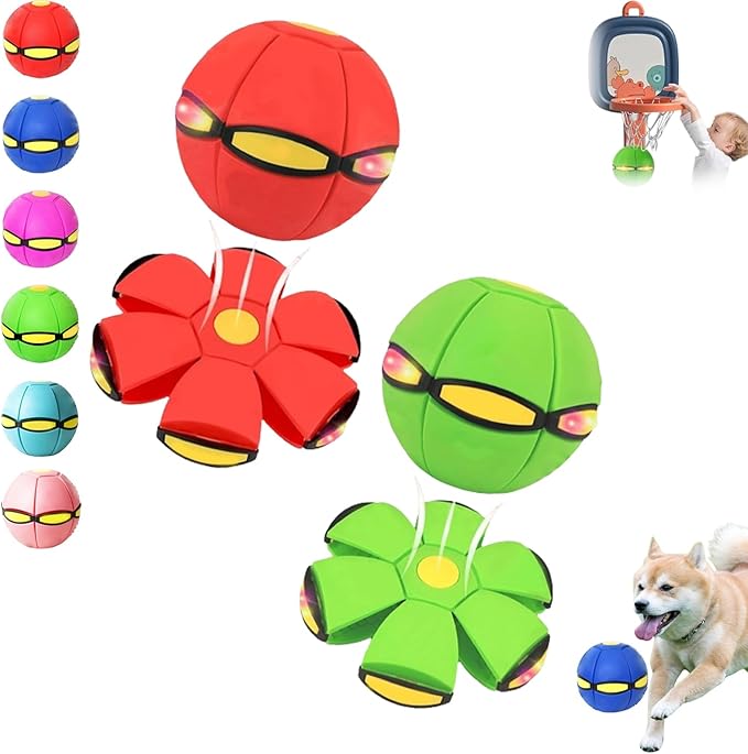 Step on Pop Up Ball, Childrens Bouncing Ball Pop Up, Magic Flying Saucer, Bouncy Balls, Suitable for Indoor & Outdoor Use