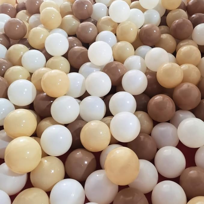 Wonder Space Soft Pit Balls, Chemical-Free Crush Proof Plastic Ocean Ball, BPA Free with No Smell, Safe for Toddler Ball Pit/Kiddie Pool/Indoor Baby Playpen