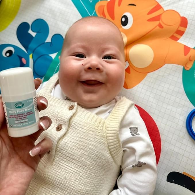 Colief Baby Scalp Oil & Baby Face Balm | Soothing Moisturizing Oil and Balm for Babies Scalp and Skin | Preventative of Itchy, Flaky, Dry, Damaged Skin on Infants | Rosehip Oil and Chamomile