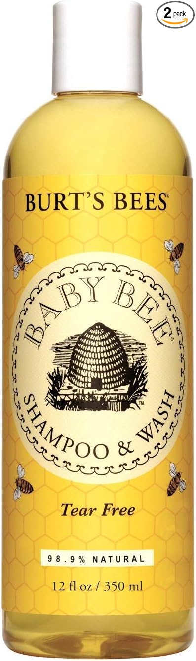 Burt's Bees Baby Bee Shampoo & Wash, 12-Ounce Bottles (Pack of 2)