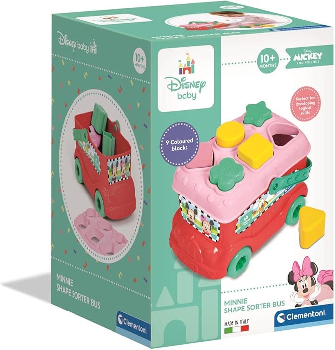 Clementoni "Minnie" Sorting Bus