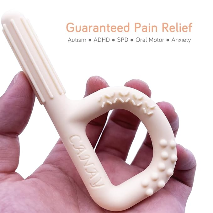 Xtra Tough Hand-Held Sensory Chew Toys for Autistic Children(3 Pack), Chew Sticks fo Kids, Alt. to Chew Necklaces for Sensory Kids, Teething, Oral Motor Stimulation, ADHD, SPD - For Aggressive Chewers