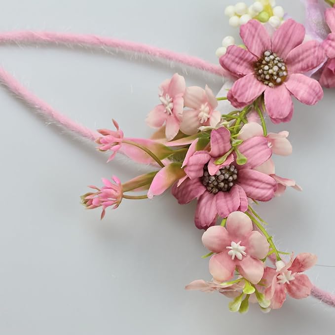 Children Easter Bunny Ears Headband Long Ear Hairband for Baby Girls Infant Toddlers Kids