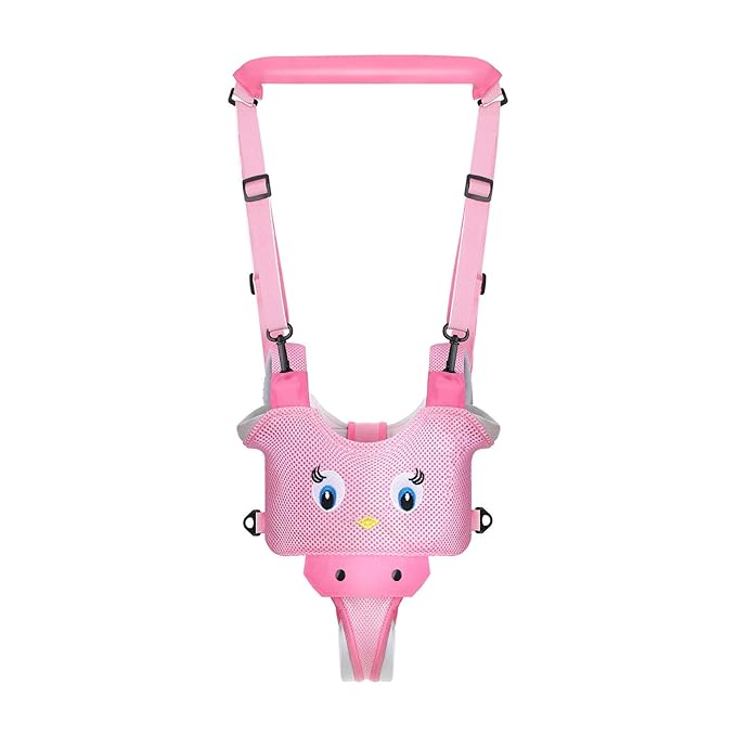 Baby Walking Harness - Toddler Walker Harness Adjustable Assistant Belt - Handheld Kids Walker Helper - Infant Learning Walk Support Assist Trainer Tool for 8-24 Month Old (Chicken)