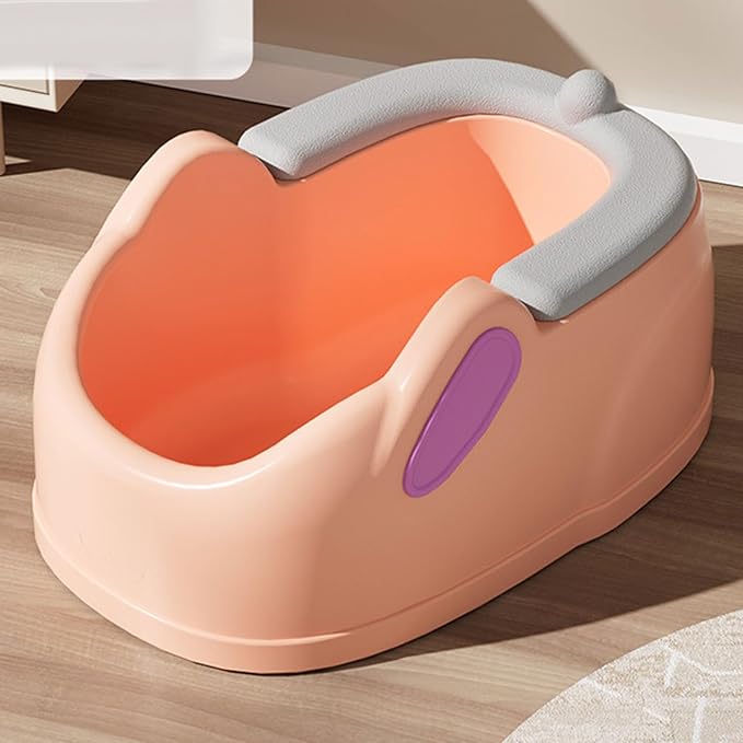 Garosa 27 x 41.5 x 18.5cm Baby Butt Washing Basin Children Butt Wash Basin Baby Boys Girls Butt Bath Washing Seat Portable Lightweight Washing Basin for Newborn Infant Toddler