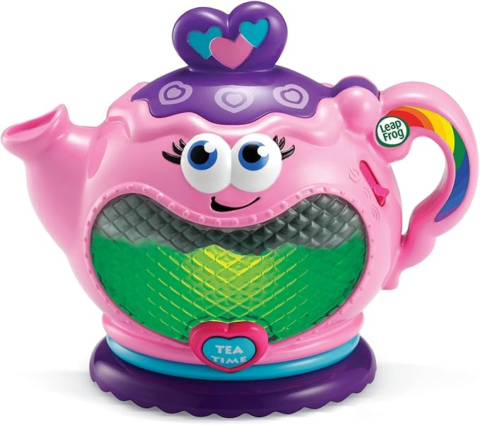 LeapFrog Musical Rainbow Tea Set, Pink