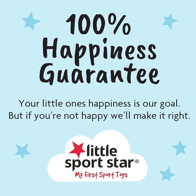 Newborn Soccer Ball | Soccer Baby Toy | Baby Gift | Extra Sensory Features for Babies and Infants | Part of The LITTLE SPORT STAR Collection