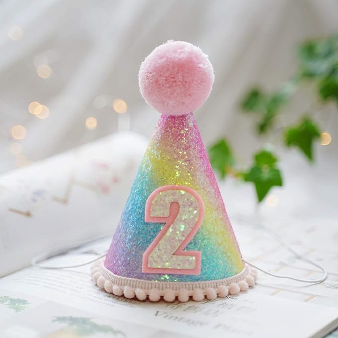 Boy Girl Birthday Crown, Prince Princess Birthday Hat Headband Tiara Crown Cake Photo Prop Party Decorations
