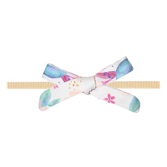 Copper Pearl Baby Bows: Stylish Headbands for Baby Girls, Premium Soft and Stretchy Baby Headbands, Perfect for Newborns, Trendy Designs - Bloom