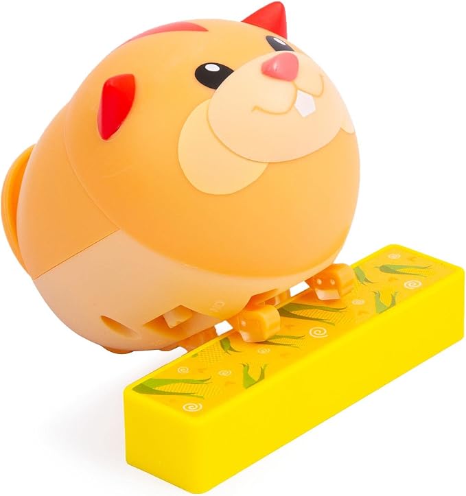 HOP HOP PUPPY Giochi Preziosi Hpu04200 Go & Go Hamster Version The Hop Hop Puppies Run, Rotate, But Always Come Back, for Children from 3 Years Old
