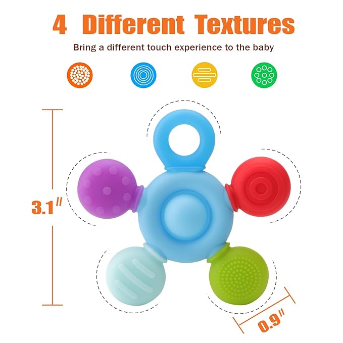 Chewy Necklaces for Sensory Kids, Seeway Silicone Chew Toys for Kids with ADHD Autism, Anxiety, Oral Motor, Reduce Adults Children Chewing Fidgeting
