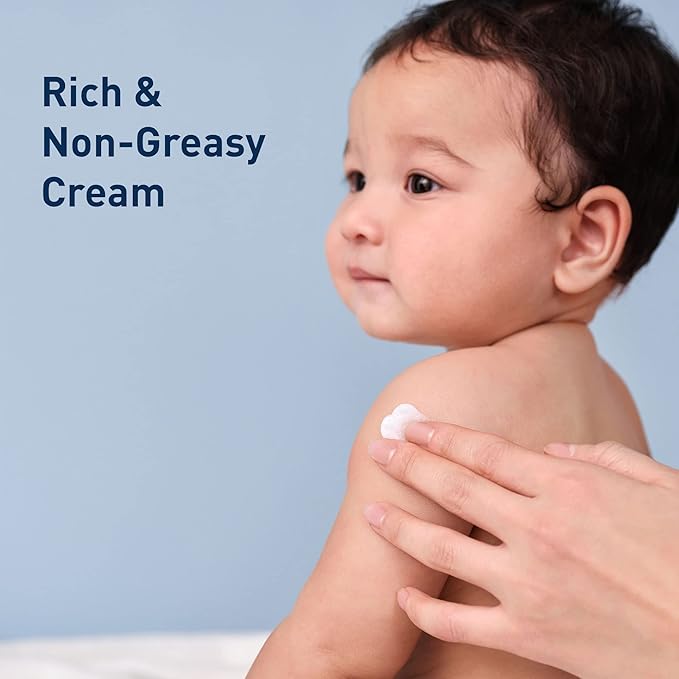 CeraVe Baby Moisturizing Cream + Healing Ointment Bundle | Gentle Skincare