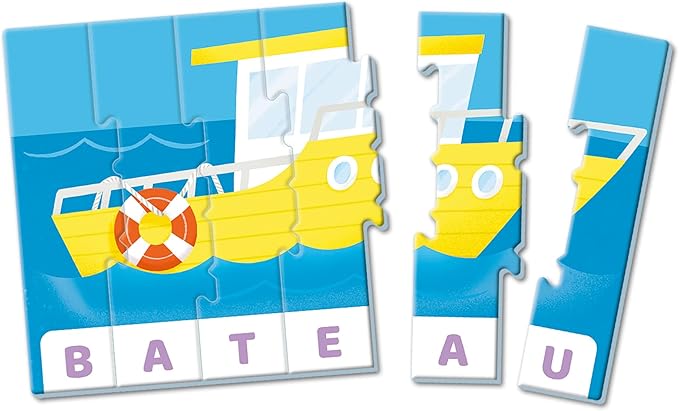 Clementoni | Letters and Words | Contains 16 Puzzles and 1 Guide. | 4 Years | 52791