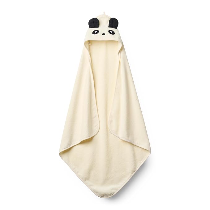 Hooded Baby Towel - 100% Organic Cotton Baby Bath Towels – Baby Towels, Baby Bath Towels for Baby Boy, Baby Girl, 32" x 32" Super-Soft and Absorbent Baby Towels for Newborn (Panda)