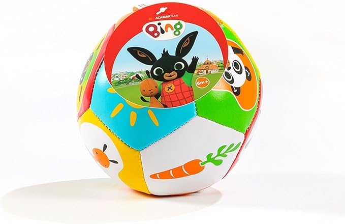 ODS Toys Bing Ultra Soft Baby Ball 12.7 cm Faux Leather Ideal for the First Months