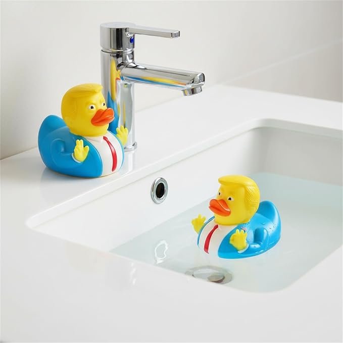 Trump Rubber Duck Baby Bath Toys Ducks Rubber Ducks Funny Toy for Kids Gift Bath Duck Car Decoration Trump Gifts
