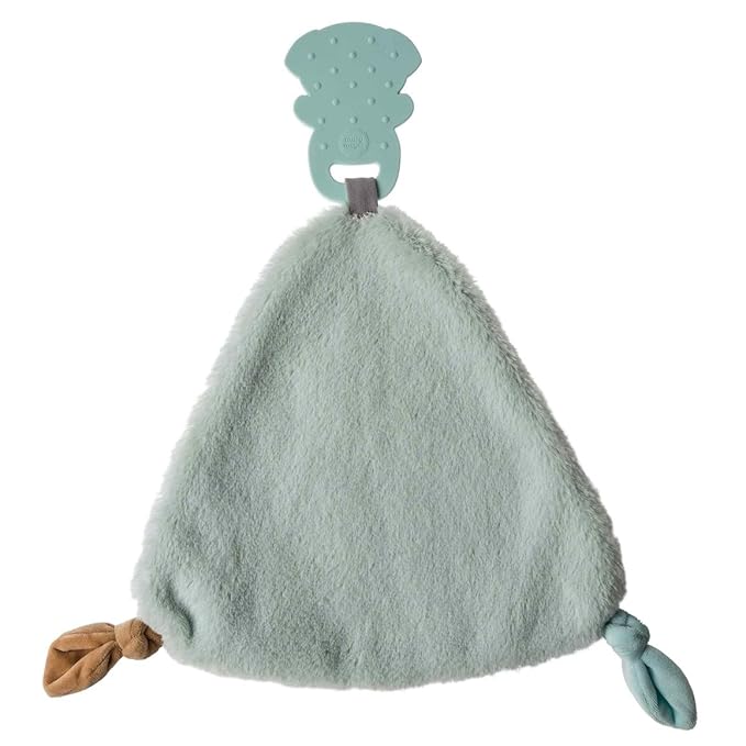 Mary Meyer Chewy Crew Soothing Baby Teether Lovey, 10-Inches, Puppy