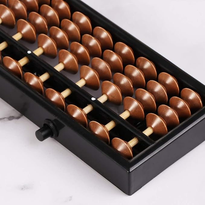 Portable Chinese 23 Digits Column Abacus Soroban Calculating Counting Model