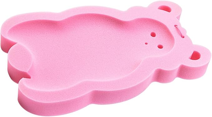 Baby Bath Cushion Infant Bath Sponge Bath Mat Removable Newborn Skid Proof Sponge Mat Soft Thicken Baby Bathtub Sponge Cushion for Newborn Baby Infant ()
