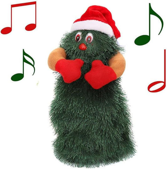 Electric Christmas Tree Rotating Dancing Music Toy Desktop Ornament Christmas Tree Decorations