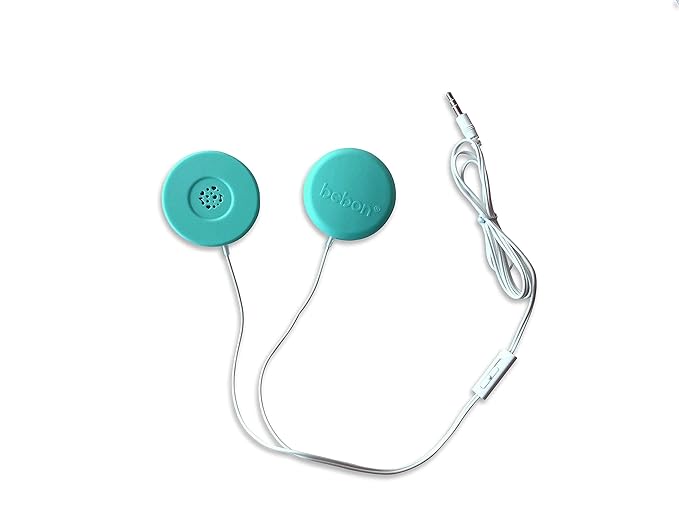 Baby-Bump Headphones – Plays and Shares Music, Sound and Voices to the Womb – Premium Baby Bump Speaker System – Including bebon Tunes APP (iOS and Android) (Teal)