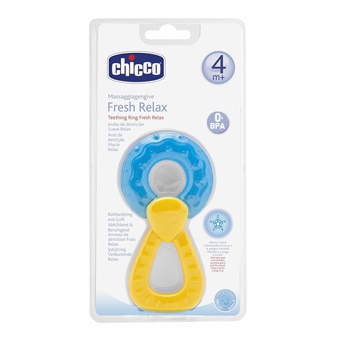 Chicco Fresh Relax Teething Ring -Assorted Colours