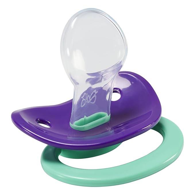 CutiePlusU Big Sized Pacifier Large Shield Purple Red Green