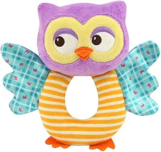 teytoy Owl Soft Rattle Toy for Over 0 Months