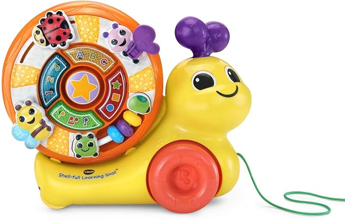 VTech Shell-Full Learning Snail Pull Toy for Toddlers