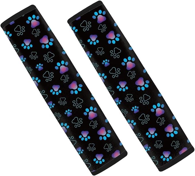 Seat Belt Cover Pad for Kids 2 Pack Soft Car Seat Shoulder Strap Pads Seatbelt Straps Cover Seatbelt Covers Compatible with Most Car Seatbelt Shoulder Pad