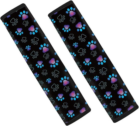Seat Belt Cover Pad for Kids 2 Pack Soft Car Seat Shoulder Strap Pads Seatbelt Straps Cover Seatbelt Covers Compatible with Most Car Seatbelt Shoulder Pad