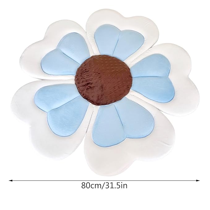 Gentle & Secure Baby Bathing Solution Stable Baby Bathing Aid Soft Bathtub Support Slip Bath Pad for Newborns