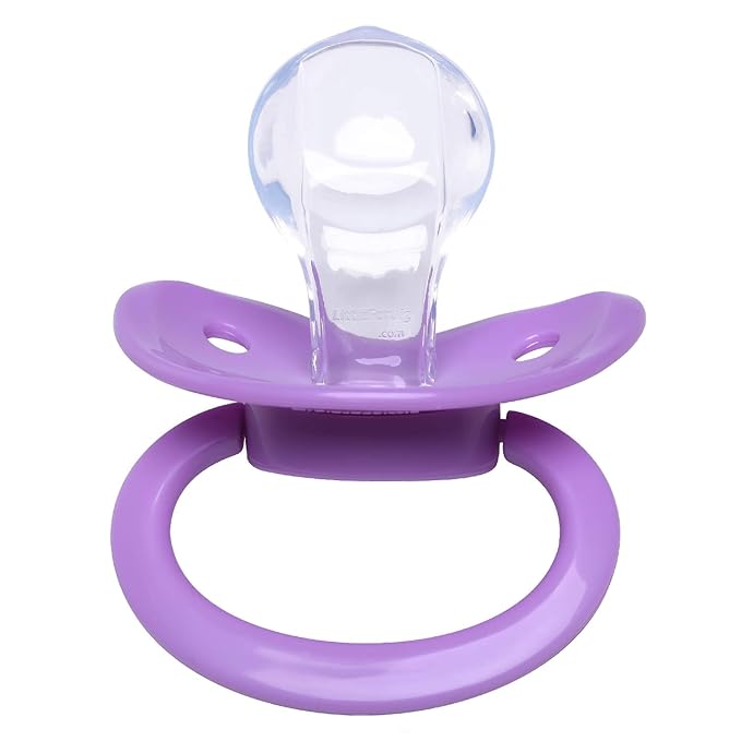 LittleForBig 3-Pacifier Pack BigShield Gen-1 Pink LightBlue Lightpurple