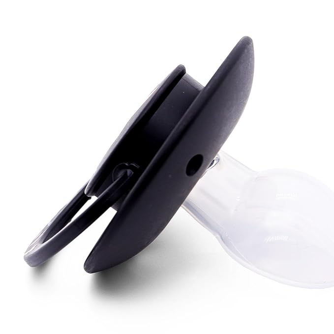 Big Shield Adult Pacifiers for Sleep: Pacifier for Adult with Paci Clips