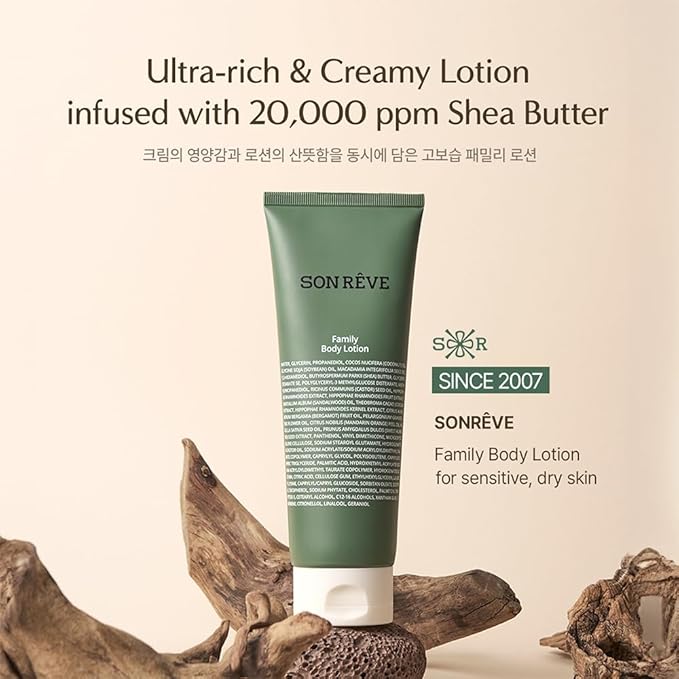 Family Body Cream – Thick but Fast-Absorbing, Non-Greasy Hydration | Fragrance-Free | Safe for Babies, Kids & Adults | Hypoallergenic Moisturizer for Dry & Sensitive Skin