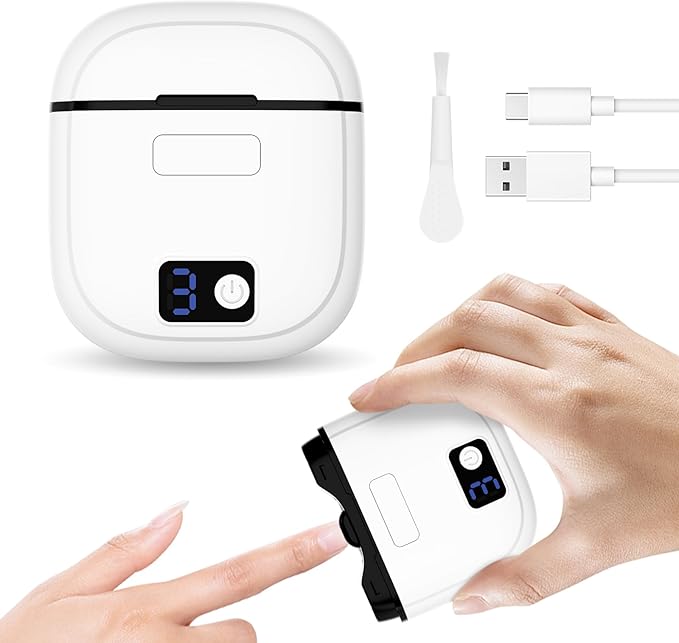 3-in-1 Electric Nail Clipper for Fingernails & Toenails-5156849198491981