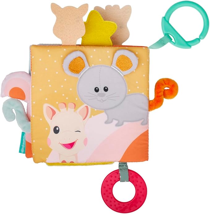 Sophie la girafe Discovery Book | 8 Pages of Activities | Awaken Baby's Curosity & Senses
