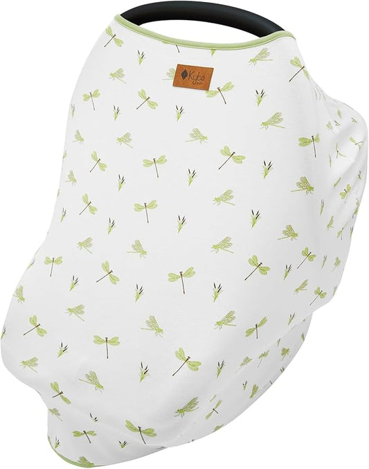 KYTE BABY Unisex Rayon Made from Bamboo Car Seat Cover, Dragonfly