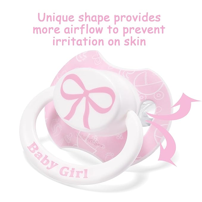LittleForBig Bigshield Generation-II Adult Sized Printed Pacifier Girl Pattern