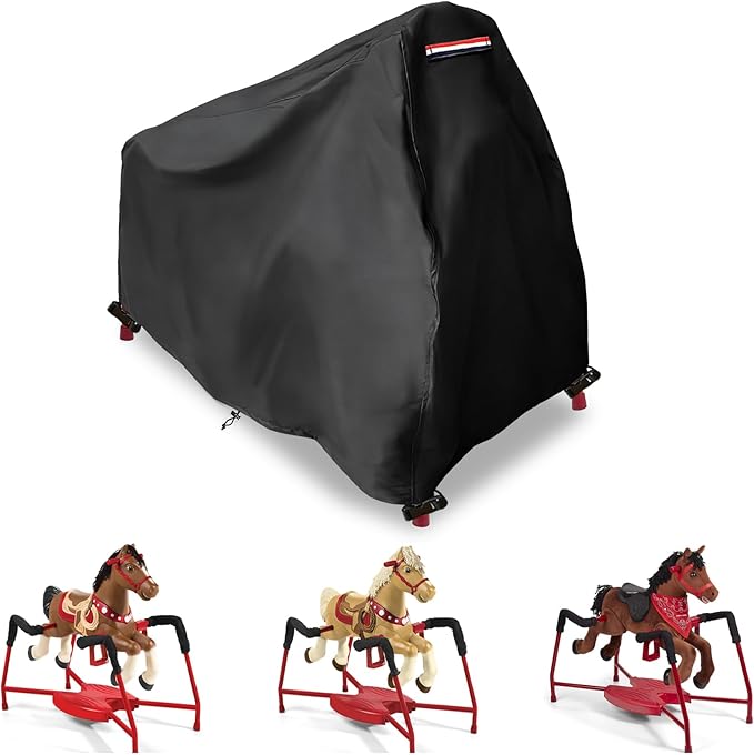 Kids Rocking Horse Cover for Radio Flyer Rocking Horse,Waterproof Riding Horse Cover for Radio Flyer Interactive Riding Horse,Ride On Horse Cover for Toddlers Ride On Toys