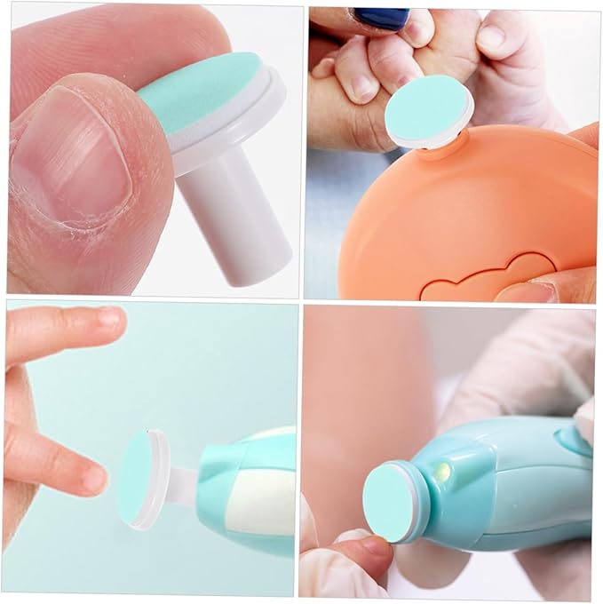 pcs Nail Replacement Pads Baby Nail Trimmer Grinding Heads Electric Nail Trimmer Pads for Toddler Nail Accessories Clippers Nail File Nail File Replacement Pads Toddler