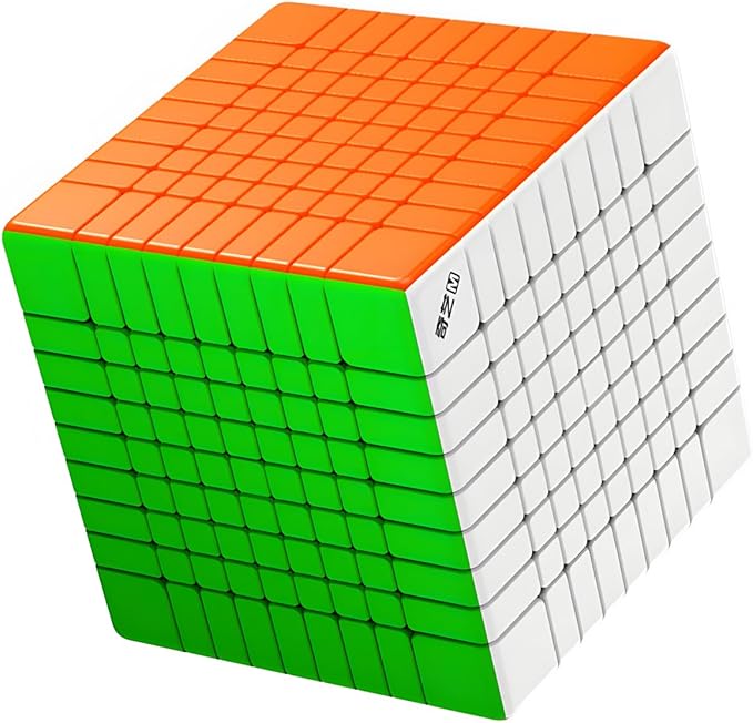 Bukefuno QY Magnetic 9x9 Speed Cube 68MM Magic Stickerless 9 M Education Toys Puzzle Cube 2024 QY 9x9x9 Professional Magnetic Cube