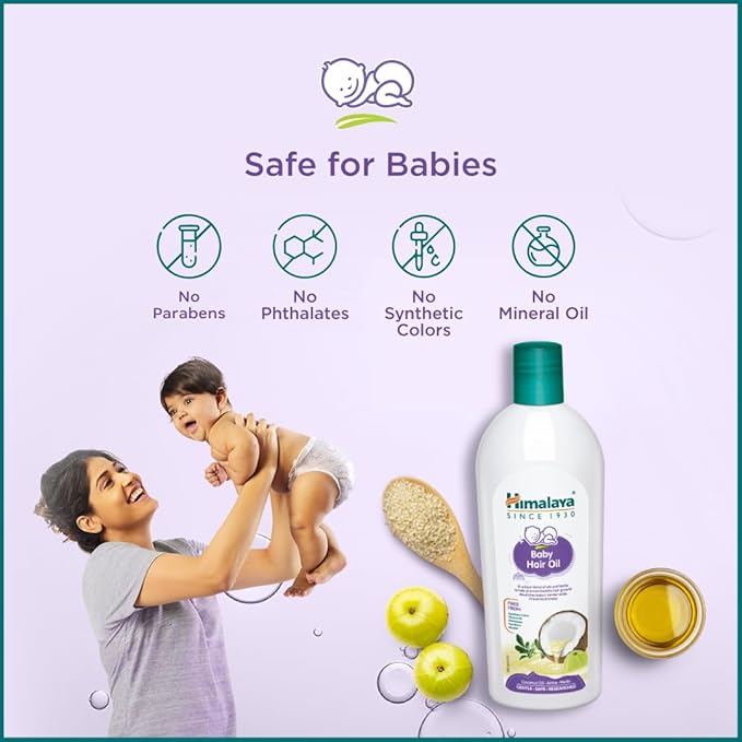 Himalaya Baby Hair Oil, 200ml
