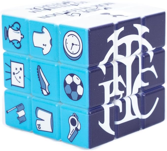 Tottenham Hotspur Rubiks Cube Toy - White/Navy, 8 x 12 x 16 cm