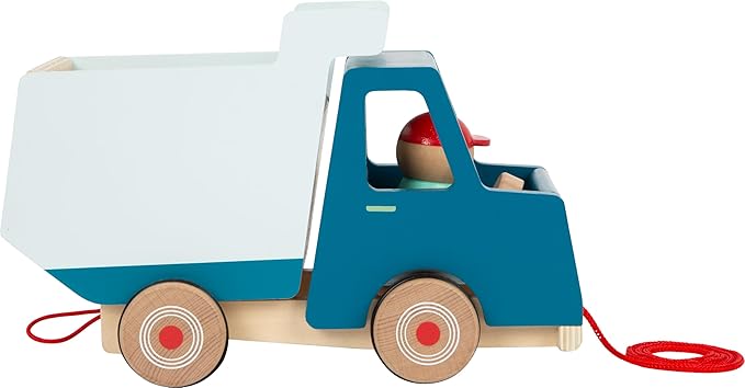 Pull-Along Dump Truck Playset