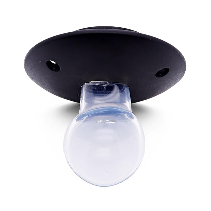 Big Shield Adult Pacifiers for Sleep: Pacifier for Adult with Paci Clips