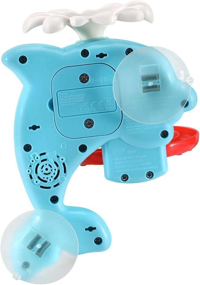 VTech Dunking Dolphin Hoop Bath Toy for Toddlers