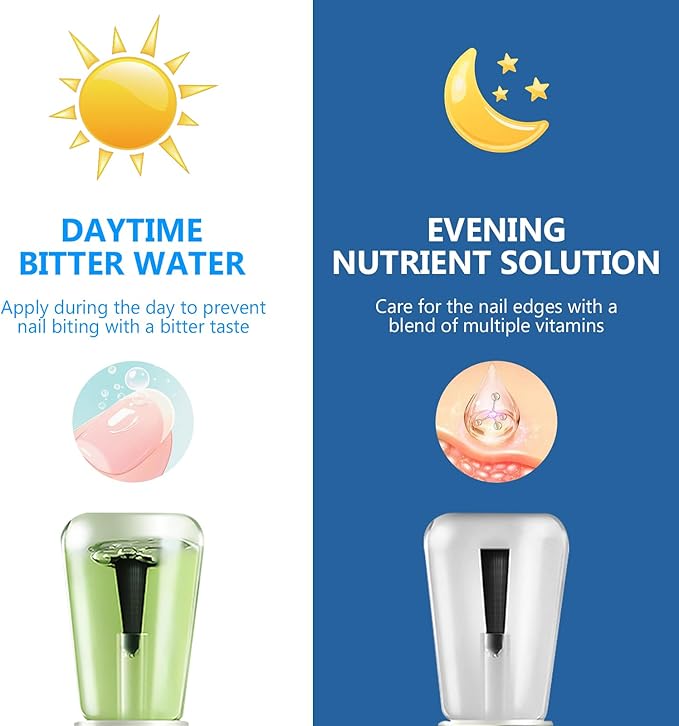 Nail Biting Treatment For Kids,Thumb Sucking Deterrent - Safe, Natural Solution to Stop Finger Biting and Thumb Sucking Habits for All Ages, 10ml/0.35Fl Oz