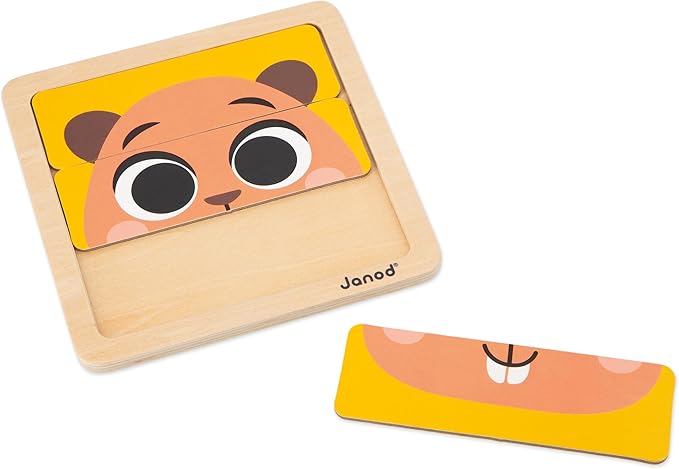 Janod Toy Box - 4 Piece Subscription Learning Set - Early Learner Essentials - Ages 36 Months+ - J04066