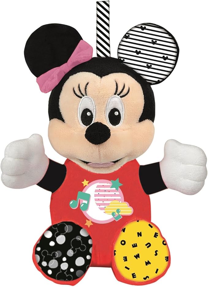 Clementoni - Baby Minnie Lighting Plush for Toddlers